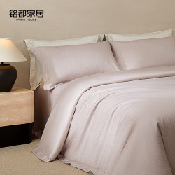 MIDO HOUSE 铭都床上四件套100支全棉纯棉四季通用床单被套床品-绮丽 1.8m床单款四件套