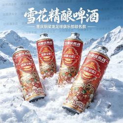 雪花 全麦酿造啤酒 1000ml*4罐