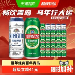 青岛啤酒 啤酒组合装  包装 500ml