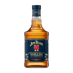 三得利 金麦 进口 JimBeam 金宾波本白占边调和型威士忌瓶装 金宾双桶波本750ml
