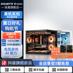 技嘉 14600KF+5060Ti+32G+1T水冷电脑主机