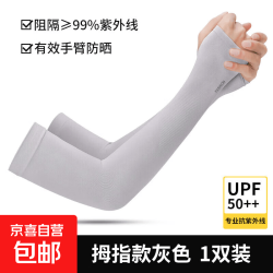 拇指款冰丝防晒冰袖