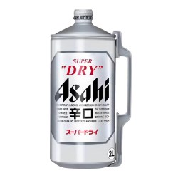 asahi 朝日啤酒 超爽 辛口啤酒 2L