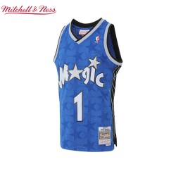 Mitchell&Ness 魔术队麦迪00-01赛季NBA官方MN复刻1号球衣SW球迷版
