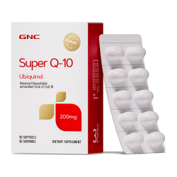 健安喜 还原型辅酶q10京东自营七夕礼物熬夜加班保护心脏200mg30粒