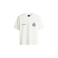 H&M 1313924 美式复古风 白色 L 短袖T恤