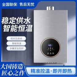 荣事达 燃气热水器家用低压启动恒温天然气强排式即热式冲凉液化气
