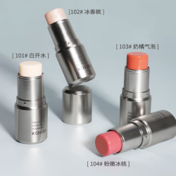 欧美妆清透灵动高光棒清透水光自然修容修饰阴影鼻影腮红一体棒