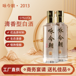 咏今朝 51%vol 清香型白酒 500ml