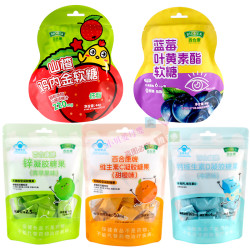 BIOHEK 蓝莓叶黄素酯软糖装山楂鸡内金钙维生素D锌维生素C凝胶糖果
