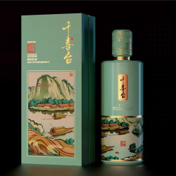 千喜台景秀•酱香型白酒500ml 53度53%Vol