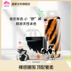 盛夏光年 有形有色系列超薄透气尿不湿纸尿拉拉裤