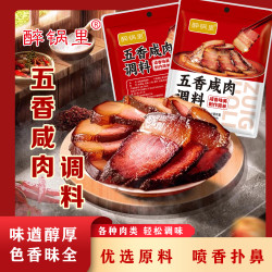 五香咸肉调味料正宗五花腊肉烟熏香肠五香咸肉调味料