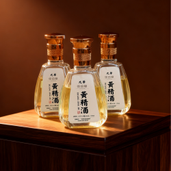 徐合章52度100ml九华生黄精酒纯粮酒节日礼品特产送礼