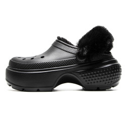 crocs 男士加绒洞洞鞋 208546-001