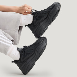 adidas 经典厚底运动老爹鞋三叶草女鞋休闲鞋女子正品新款JQ4110