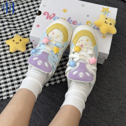 顽刻 面包鞋小星星幸运星配色BAKE低帮男女星星鞋滑板鞋