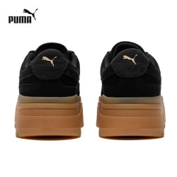 PUMA 板鞋女鞋经典透气轻便低帮时尚潮流黑色运动休闲鞋粉彩风