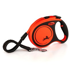 flexi X霸王系列狗狗防爆冲牵引绳柴犬中小型犬遛狗绳狗链子S号5米