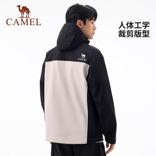 骆驼 A14CA45816 防风防水 单层冲锋衣 XL
