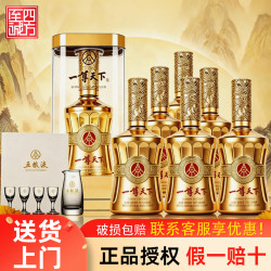 一尊天下 酒浓香型白酒整箱高度纯粮食酒礼盒装酒送礼52度