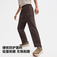 伯希和 休闲裤女高弹耐磨户外长裤 漫暮黑 L