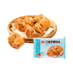 广州酒家 红糖手撕馒头390g*2袋 12个早餐半成品主食速食生鲜面点包子方便