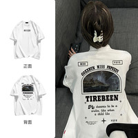 PRPN夏季新款美式潮牌短袖T恤宽松百搭潮流休闲情侣装上衣#N03