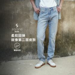 Levi's 冰酷系列 511凉感防晒美式复古低腰修身牛仔裤男 04511-6476