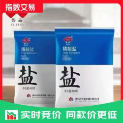 鲁晶 未加碘食用盐 400g