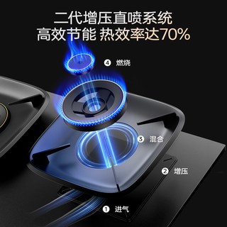 扬子 JZT-B10T 双灶嵌入式燃气灶