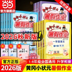 《黄冈小状元·暑假作业》（2024版、年级/科目任选）