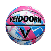 VEIDOORN 维动 PU篮球 粉蓝鸳鸯 7号/标准 赛级款