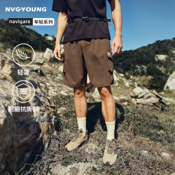 NVG·YOUNG navigare意大利小帆船户外休闲运动中裤男