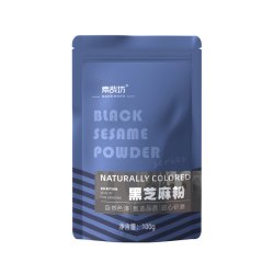 素哉坊 纯黑芝麻粉 500g 袋装