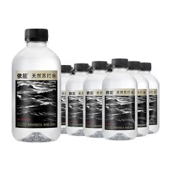 依能 饮用弱碱性天然苏打水360ml*12瓶