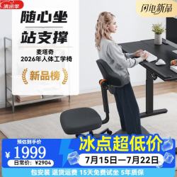 Microtouch 站靠人体工学椅骑马椅电脑办公椅子家用站立升降桌