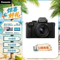 Panasonic G100DK （Panasonic）微单相机   数码相机 vlog相机 微单套机12-32mm 4K视频 专业收音 柔肤自拍