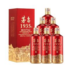 茅台 1935 酱香型白酒 53度 500ml*6 整箱装（新老包装随机发货）