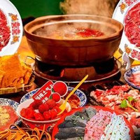 移动端：火锅3人餐｜肥牛+紫苏牛肉（含6荤4素饮品）