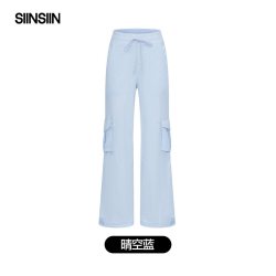 SIINSIIN 工装直筒裤 女士休闲裤