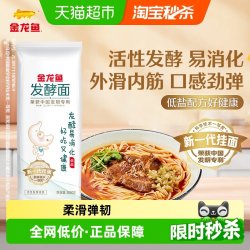 金龙鱼 活性发酵圆挂面 800g 800g