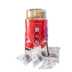 吉林敖东 敖东鹿心丸20丸每丸梅花鹿心含量50%成分含人参鹿血肽 100g*3盒