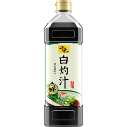 千禾 白灼汁 0脂肪 1L 凉拌调味汁