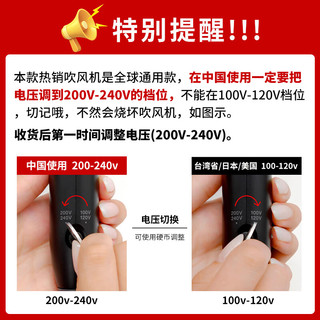 mod's MHD-1234-AG 智能负离子 灰白色 电吹风