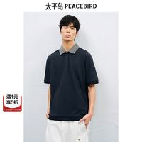 太平鸟 艺术家系列 男士短袖POLO衫 100163847253