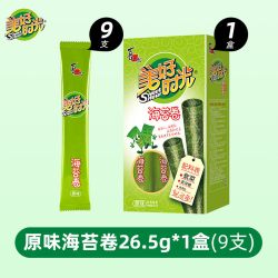 美好时光 XIZHILANG 喜之郎 美好时光海苔卷 原味 26.5g