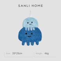 SANLI 7A抗菌挂式吸水速干 擦手巾