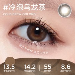 moody 经典日抛10片装彩瞳直播专享