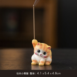 棠门 可爱猫咪陶瓷香薰炉